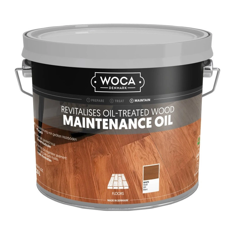 [WOC-010467] WOCA MAINTENANCE OIL 1906-962326 2,5L BLANC