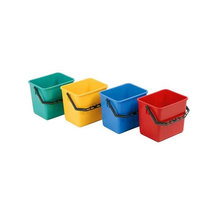 [FLS-847972] FLOORSTAR RED CLEANING BUCKET 180-110-11-028-R 6L
